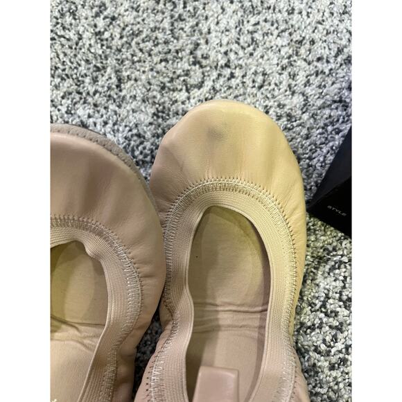 Yosi Samra Samara Foldable Ballet Flat in Nude Leather, Size 6‎ Commute Workwear - Picture 7 of 11